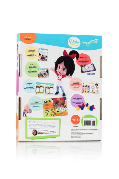 Explore Sorting - Cleo & Cuquin Family Fun! Sorting Math Kit and App HITN