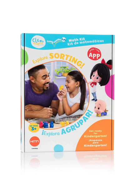 Explore Sorting - Cleo & Cuquin Family Fun! Sorting Math Kit and App HITN
