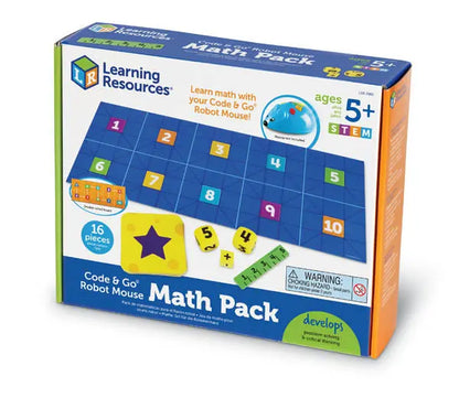 Code & Go Robot Mouse Math Pack Learning Resources