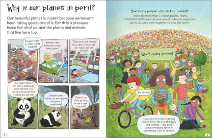 Curious Questions & Answers About Saving the Earth Miles Kelly Publishing Ltd