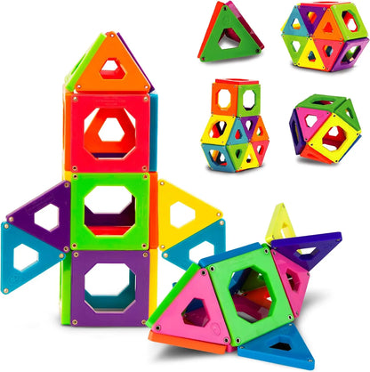 Discovery Magnetic Tile Set 24 Pieces Merchsource