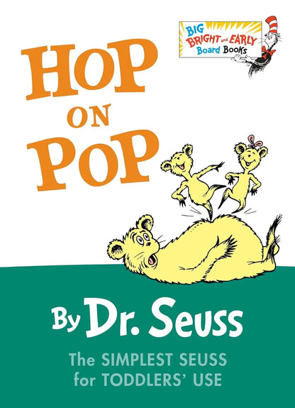 Dr. Seuss - Hop on Pop  - Board Book Random House Books for Young Readers