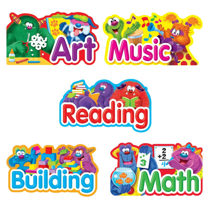 Furry Friends® Primary Center Signs Mini Bulletin Board Set Furry Friends®