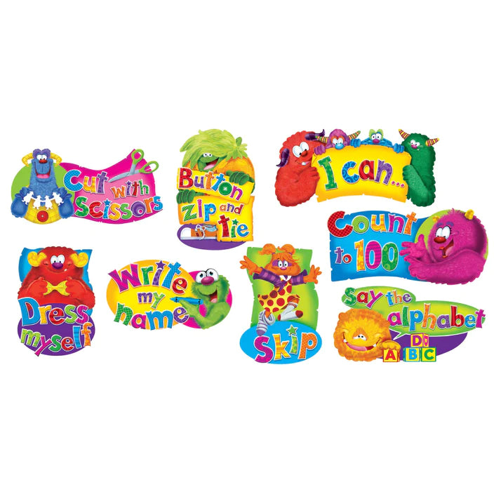 Furry Friends® Things I Can Do Mini Bulletin Board Set