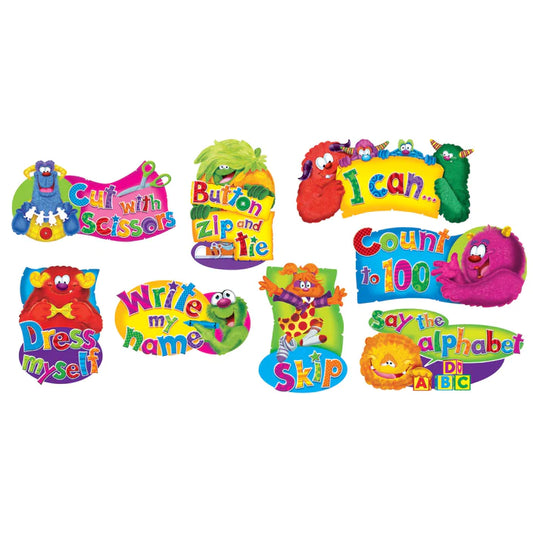 Furry Friends® Things I Can Do Mini Bulletin Board Set