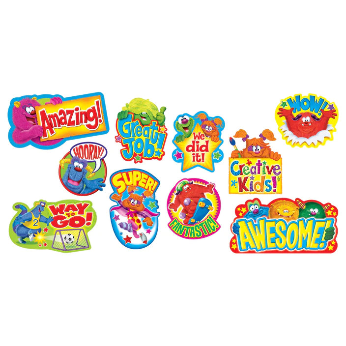 Furry Friends® Wow Words Mini Bulletin Board Set