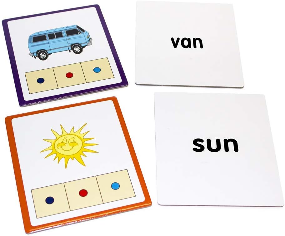 Junior Learning CVC Word Builders Activity Cards