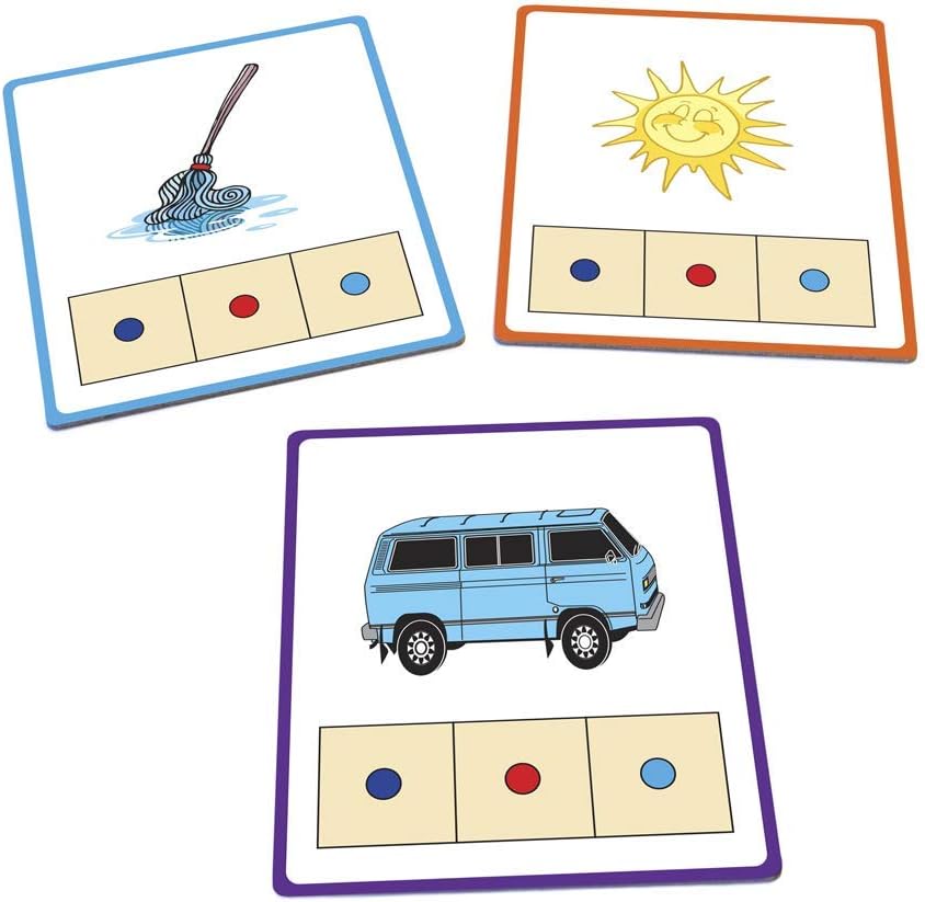 Junior Learning CVC Word Builders Activity Cards
