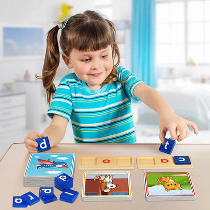 Kmuysl Wooden Reading Blocks KMUYSL