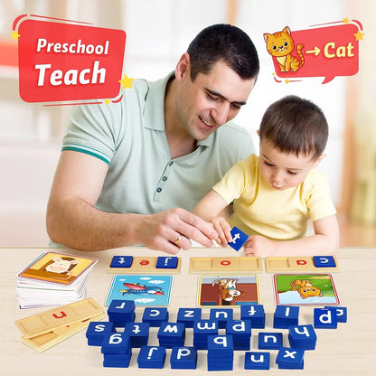 Kmuysl Wooden Reading Blocks KMUYSL