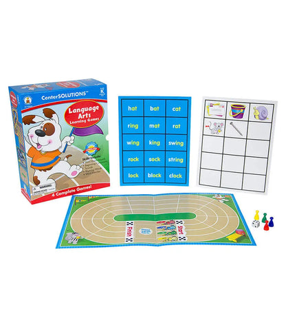 Language Arts Learning Games Board Game Grade K CenterSOLUTIONS®