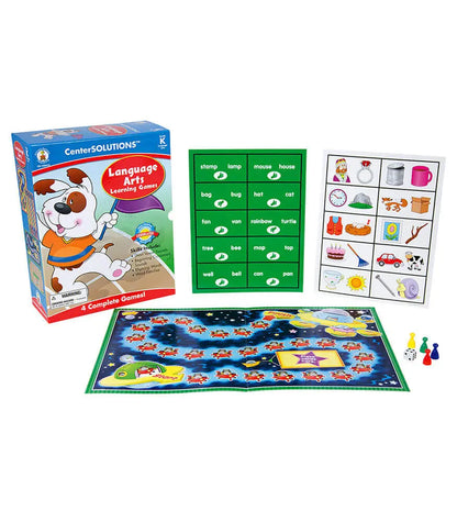 Language Arts Learning Games Board Game Grade K CenterSOLUTIONS®