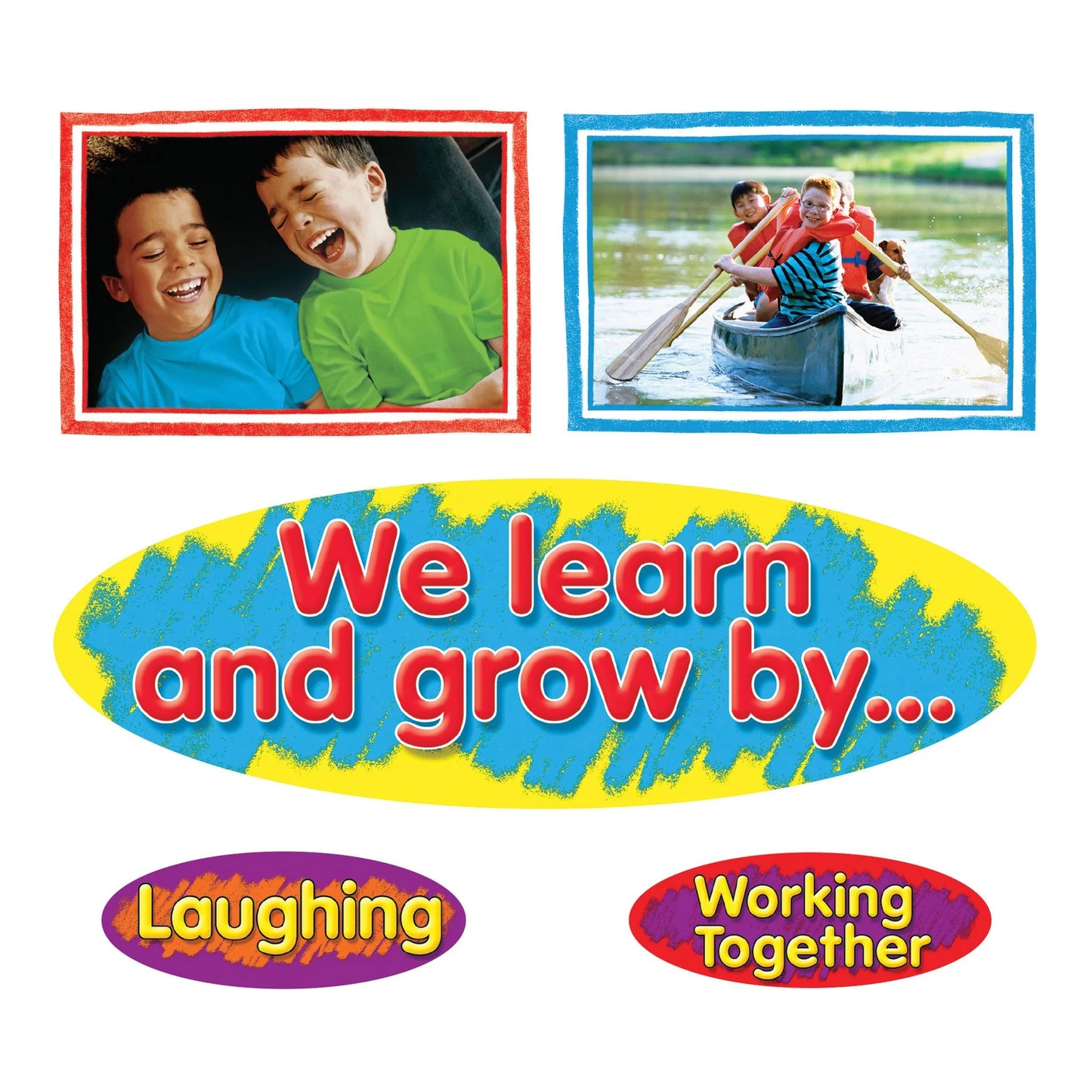 Learn & Grow: Character Development Bulletin Board Set