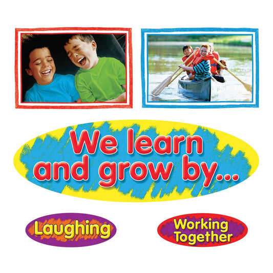 Learn & Grow: Character Development Bulletin Board Set