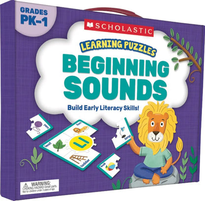 Learning Puzzles: Beginning Sounds Teacher's Friend