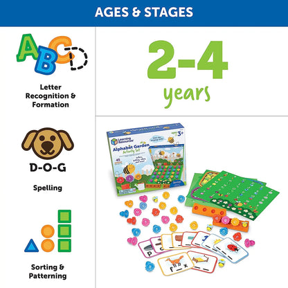 Learning Resources Alphabet Garden Activity Set Learning Resources