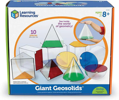 Learning Resources Giant GeoSolids, Large Plastic Shapes Learning Resources