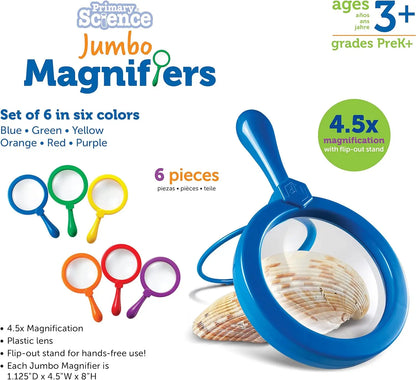 Learning Resources Jumbo Magnifiers Learning Resources