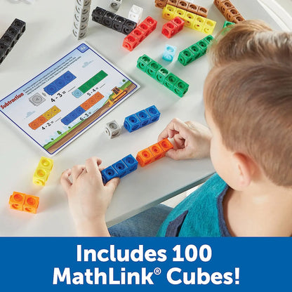 Learning Resources MathLink Cubes Kindergarten Math Activity Set: Mathmobiles! Learning Resources