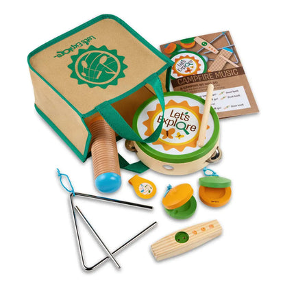Let's Explore Camp Music Play Set Let's Explore