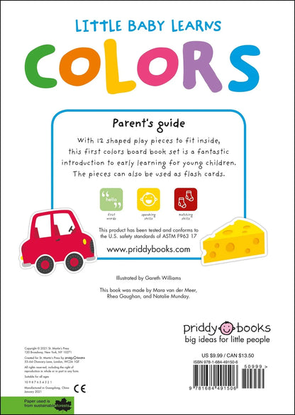 Little Baby Learns: Colors Priddy Books US