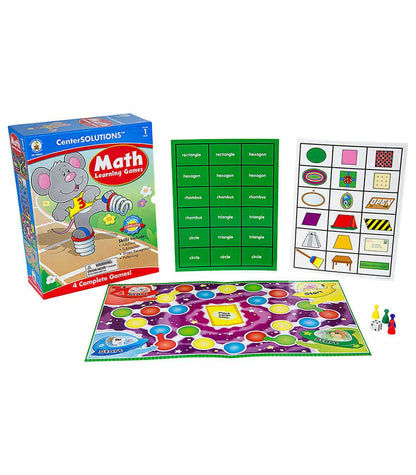 Math Learning Games Board Game Grade 1 CenterSOLUTIONS®