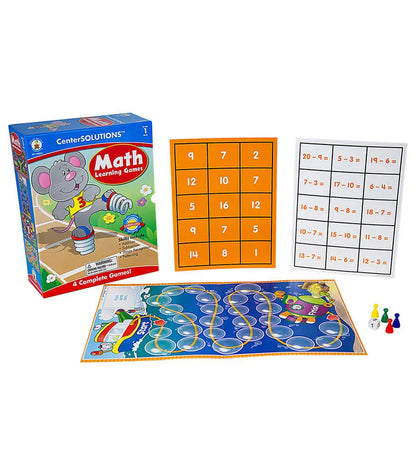 Math Learning Games Board Game Grade 1 CenterSOLUTIONS®