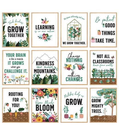 Mini Posters: Grow Together Poster Set Carson-Dellosa