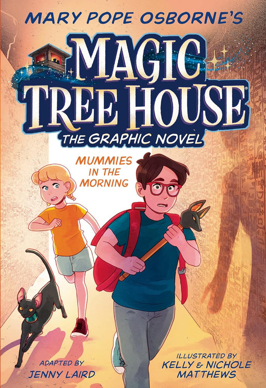 Mummies in the Morning Graphic Novel (Magic Tree House) Paperback
