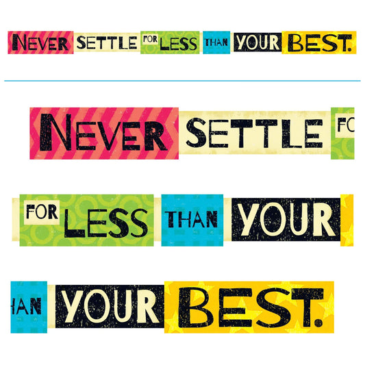 Never Settle for Less Than... ARGUS® Banner – 10 Feet