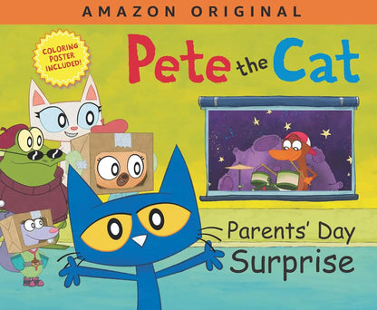 Pete the Cat Parents' Day Surprise: A Father's Day Gift Book From Kids | Amazon Series HarperFestival