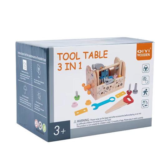 Tool Table 3 in 1 Qiyi wooden