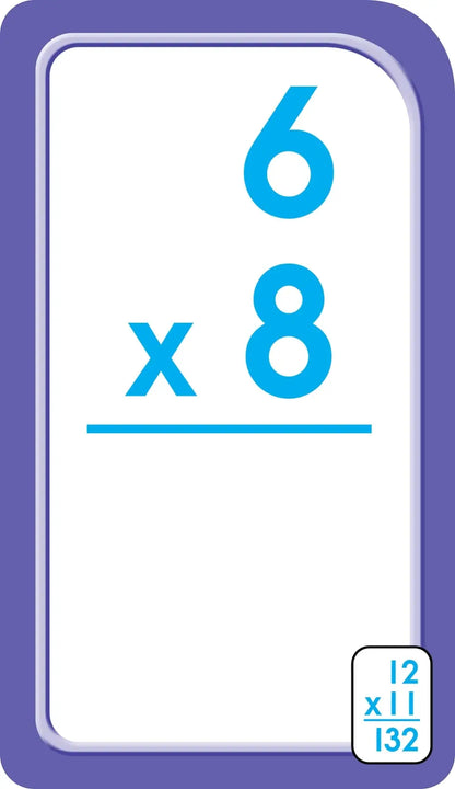 School Zone - Multiplication 0-12 Flash Cards School Zone Publishing