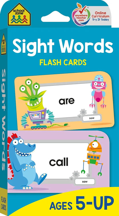 School Zone - Sight Words Flash Cards School Zone Publishing