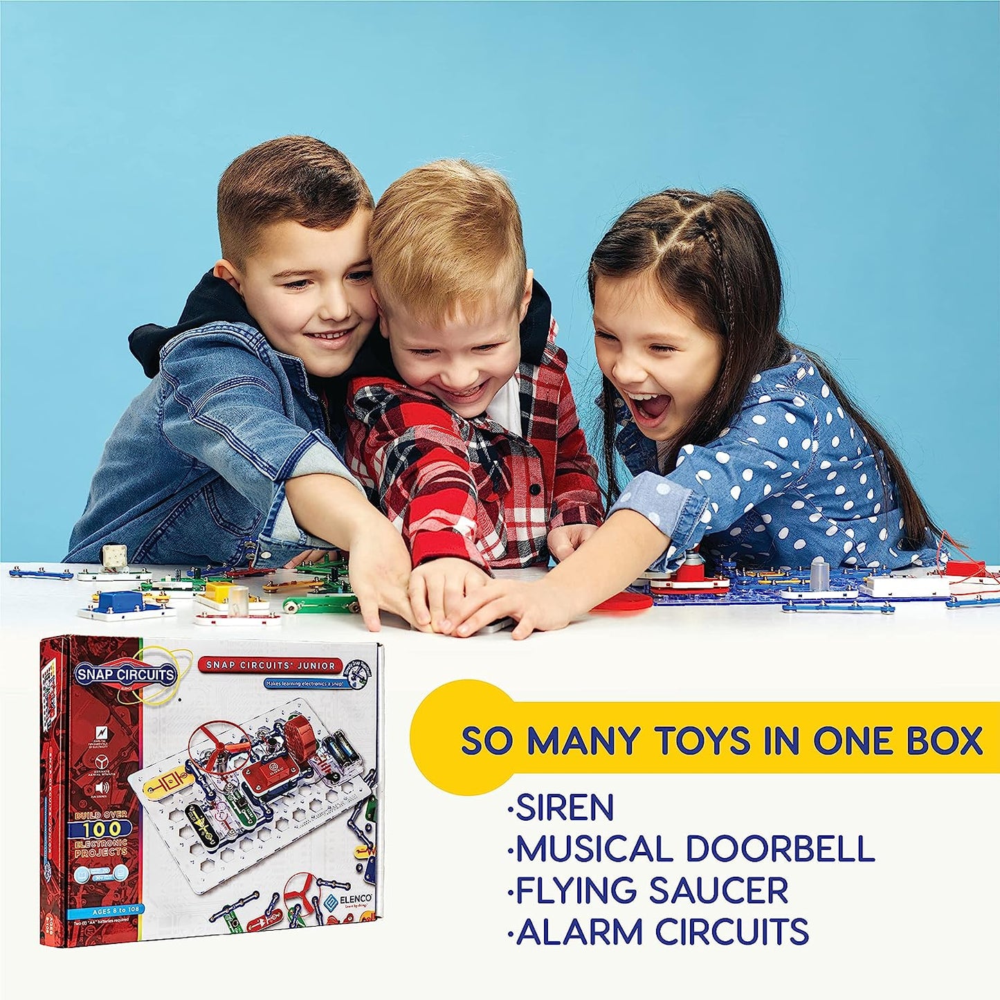 Snap Circuits Jr. SC-100 Electronics Exploration Kit
