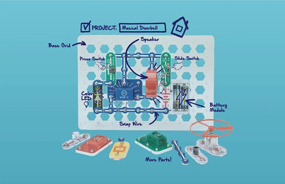 Snap Circuits Jr. SC-100 Electronics Exploration Kit Elenco Electronics LLC