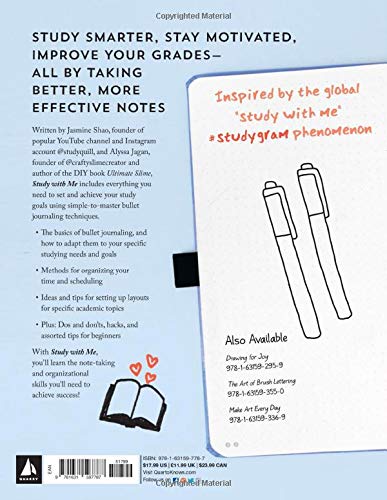 Study with Me: Effective Bullet Journaling Techniques, Habits, and Hacks To Be Successful, Productive, and Organized