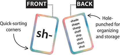 Teacher Created Resources Initial Consonants, Blends & Digraphs Flash Cards Teacher Created Resources