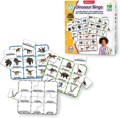The Learning Journey: Match It! Dinosaur Bingo The Learning Journey International