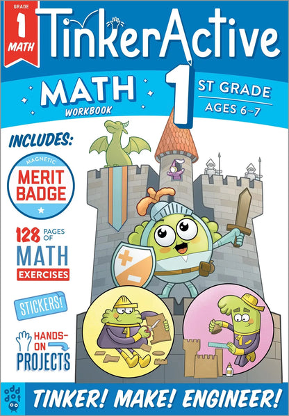 TinkerActive Workbooks: 1st Grade Math Odd Dot