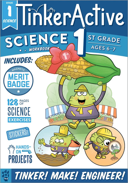 TinkerActive Workbooks: 1st Grade Science Odd Dot