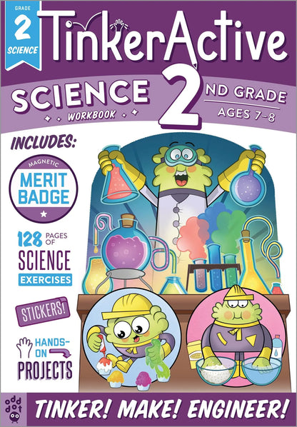 TinkerActive Workbooks: 2nd Grade Science Odd Dot