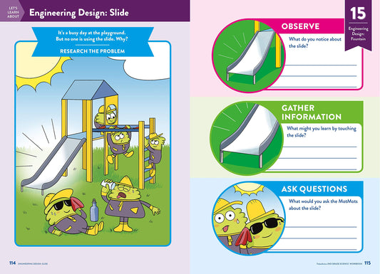 TinkerActive Workbooks: 2nd Grade Science