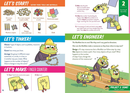 TinkerActive Workbooks: Kindergarten Math Odd Dot