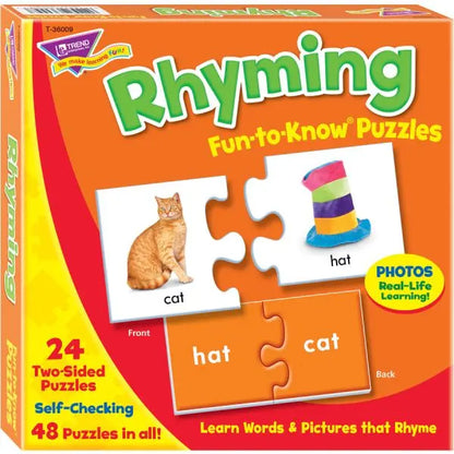Trend Rhyming Puzzle Set Trend