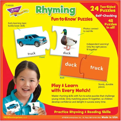 Trend Rhyming Puzzle Set Trend