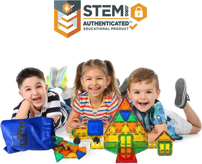 Tytan Tiles 220-Piece Supersized Magnetic Tiles Building Set Tytan