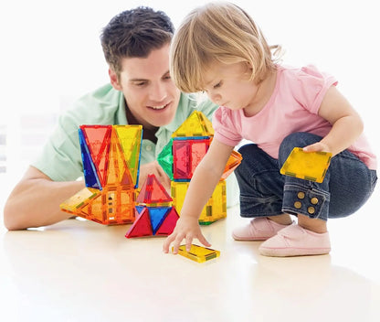Tytan Tiles 220-Piece Supersized Magnetic Tiles Building Set Tytan