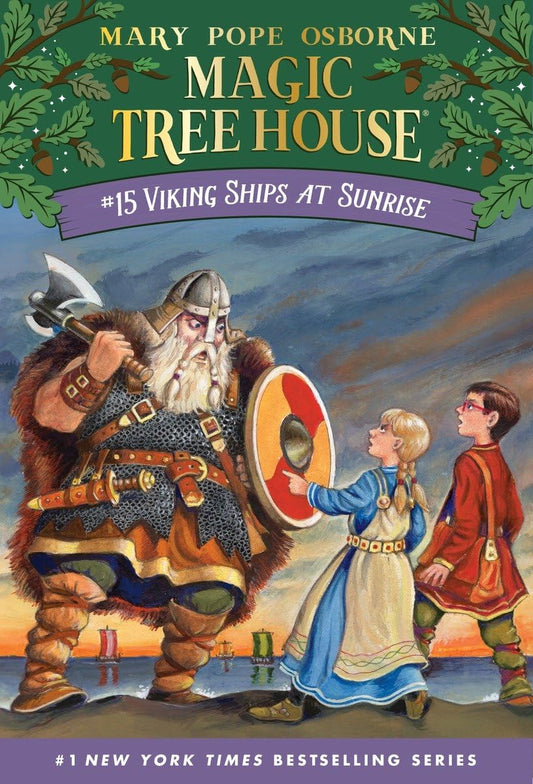 Viking Ships At Sunrise (Magic Tree House, No. 15) Paperback