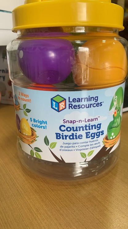 Snap-n-Learn Counting Birdie Eggs Learning Resource